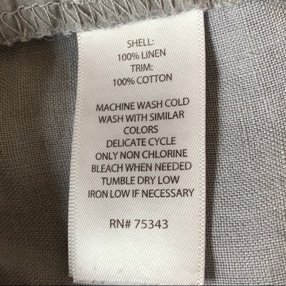 ✨ 5/$25 ✨ St. Tropez Linen Drawstring Pants - Picture 7 of 7